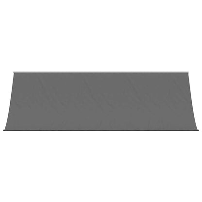 Tenda da Sole Retrattile Antracite 350x150 cm Tessuto e Acciaio