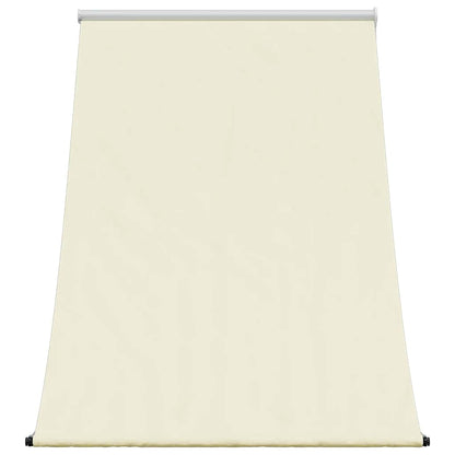 Tenda da Sole Retrattile Crema 100x150 cm in Tessuto e Acciaio