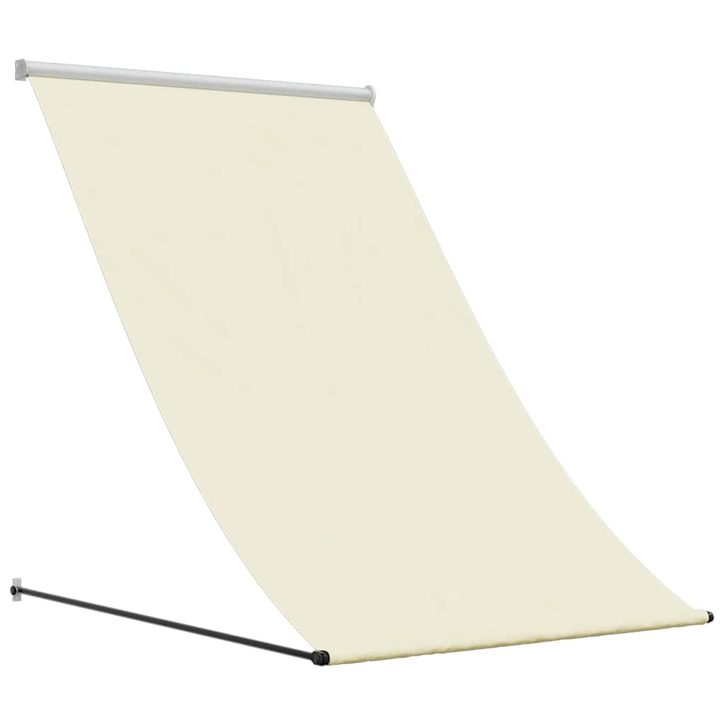 Tenda da Sole Retrattile Crema 150x150 cm in Tessuto e Acciaio | homemem39
