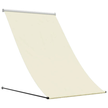 Tenda da Sole Retrattile Crema 150x150 cm in Tessuto e Acciaio | homemem39