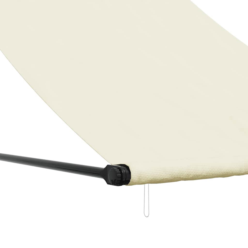 Tenda da Sole Retrattile Crema 150x150 cm in Tessuto e Acciaio | homemem39