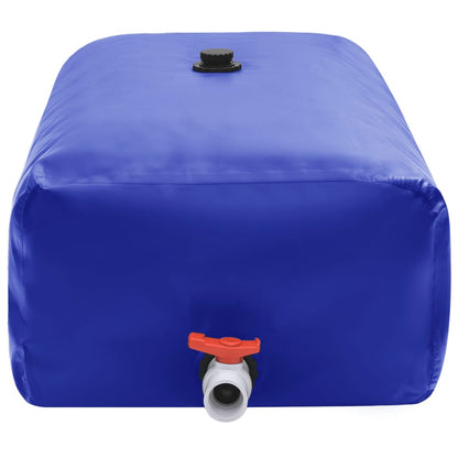 Serbatoio Acqua con Rubinetto Pieghevole 100 L in PVC | homemem39