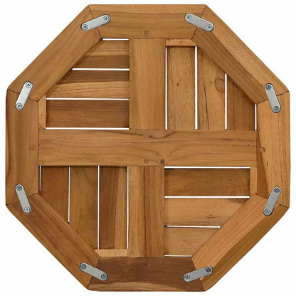 Piano per Tavolo 40x40x2,5 cm Ottagonale Legno Massello Teak | homemem39