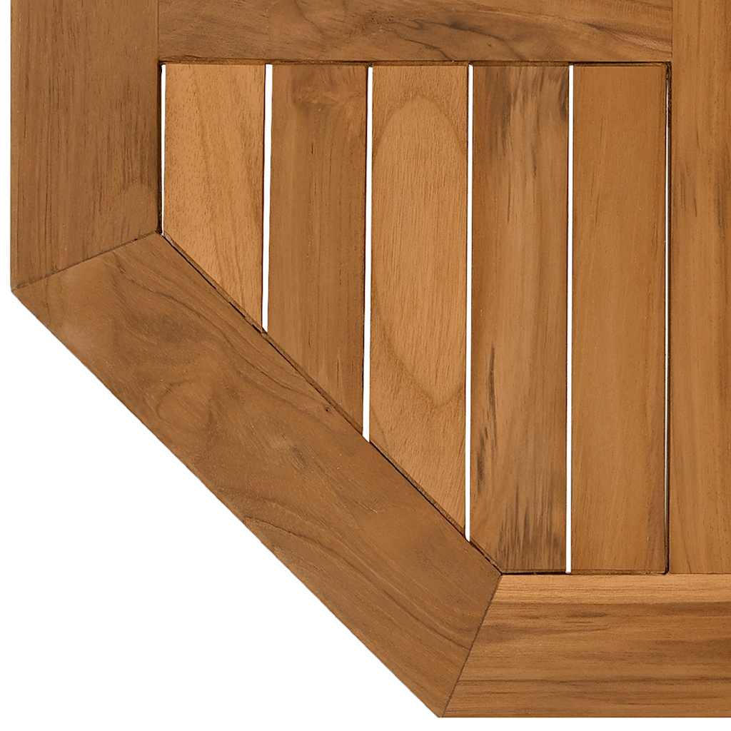 Piano per Tavolo 60x60x2,5 cm Ottagonale Legno Massello di Teak | homemem39