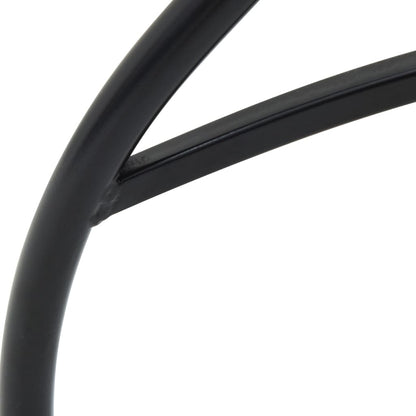 Set da Bistrot con Mosaico Nero e Bianco in Ferro e Ceramica - homemem39