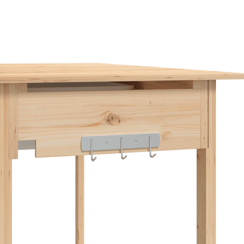 Tavolo Invaso con Lavello 47,5x44x139,5 cm Massello Abete | homemem39