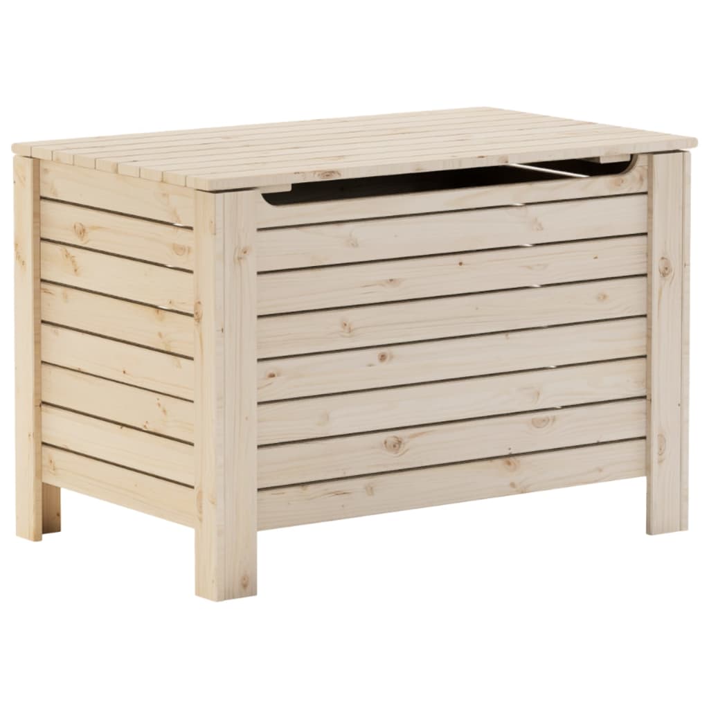 Contenitore con Coperchio RANA 100x49x54 cm Legno Massello Pino