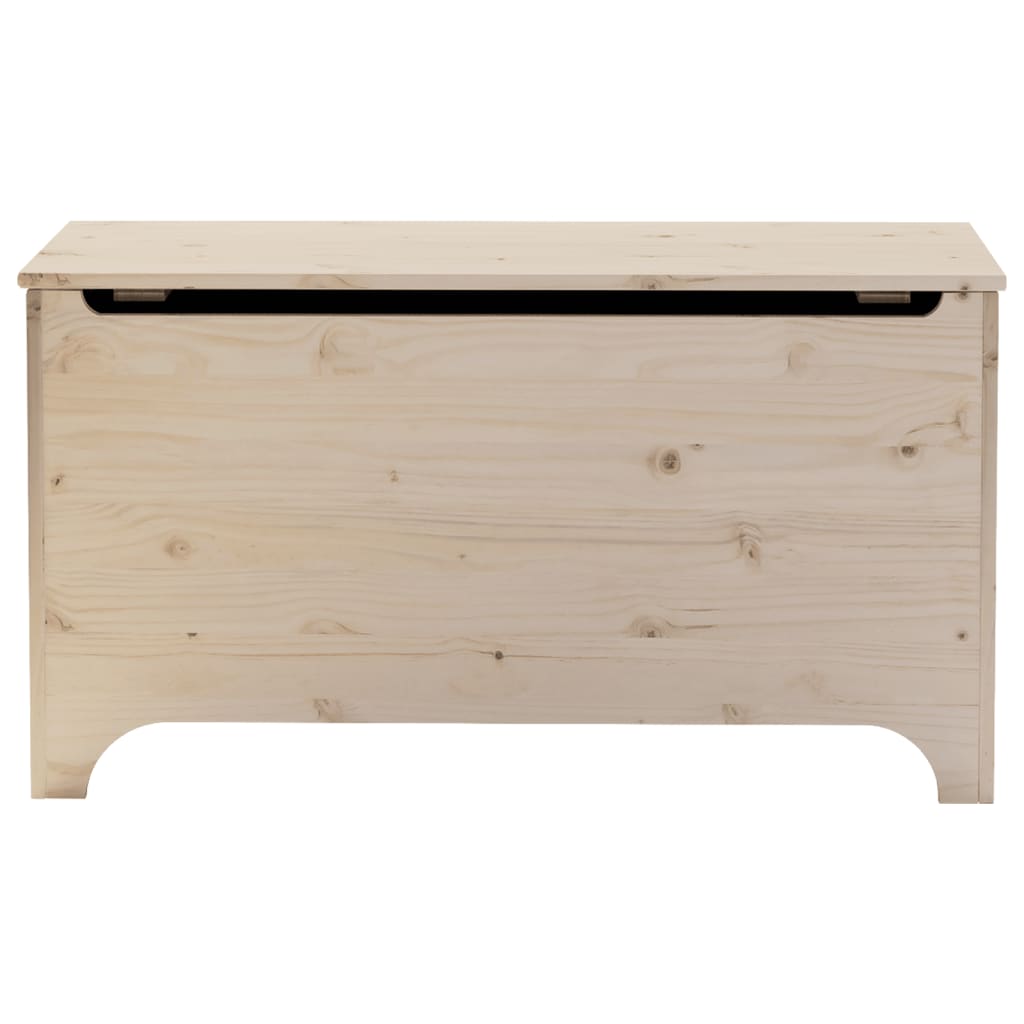 Contenitore con Coperchio RANA 100x49x54 cm Legno Massello Pino