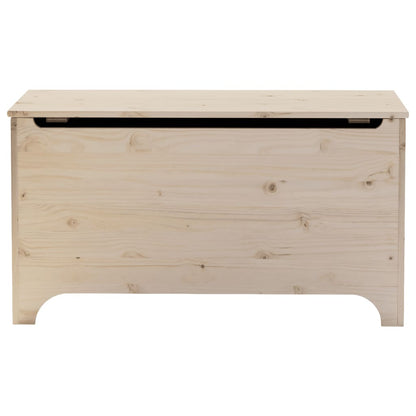 Contenitore con Coperchio RANA 100x49x54 cm Legno Massello Pino