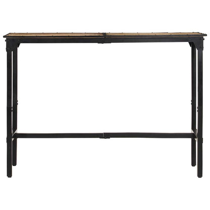 Set Bar 7pz Legno Massello Mango Grezzo e Metallo | homemem39
