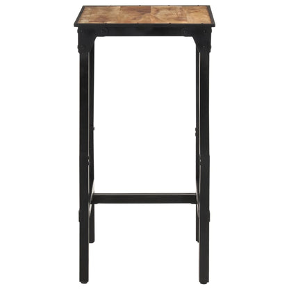 Set Bar 3pz Legno Massello Mango Grezzo e Metallo | homemem39