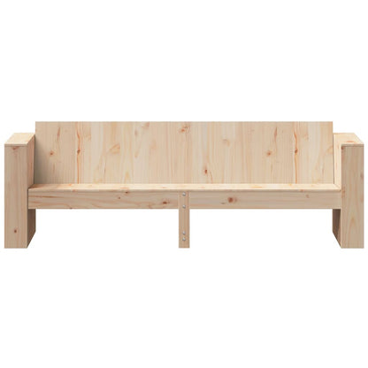 Divano da Giardino 3 Posti 189x60x62 cm Legno Massello di Pino - homemem39