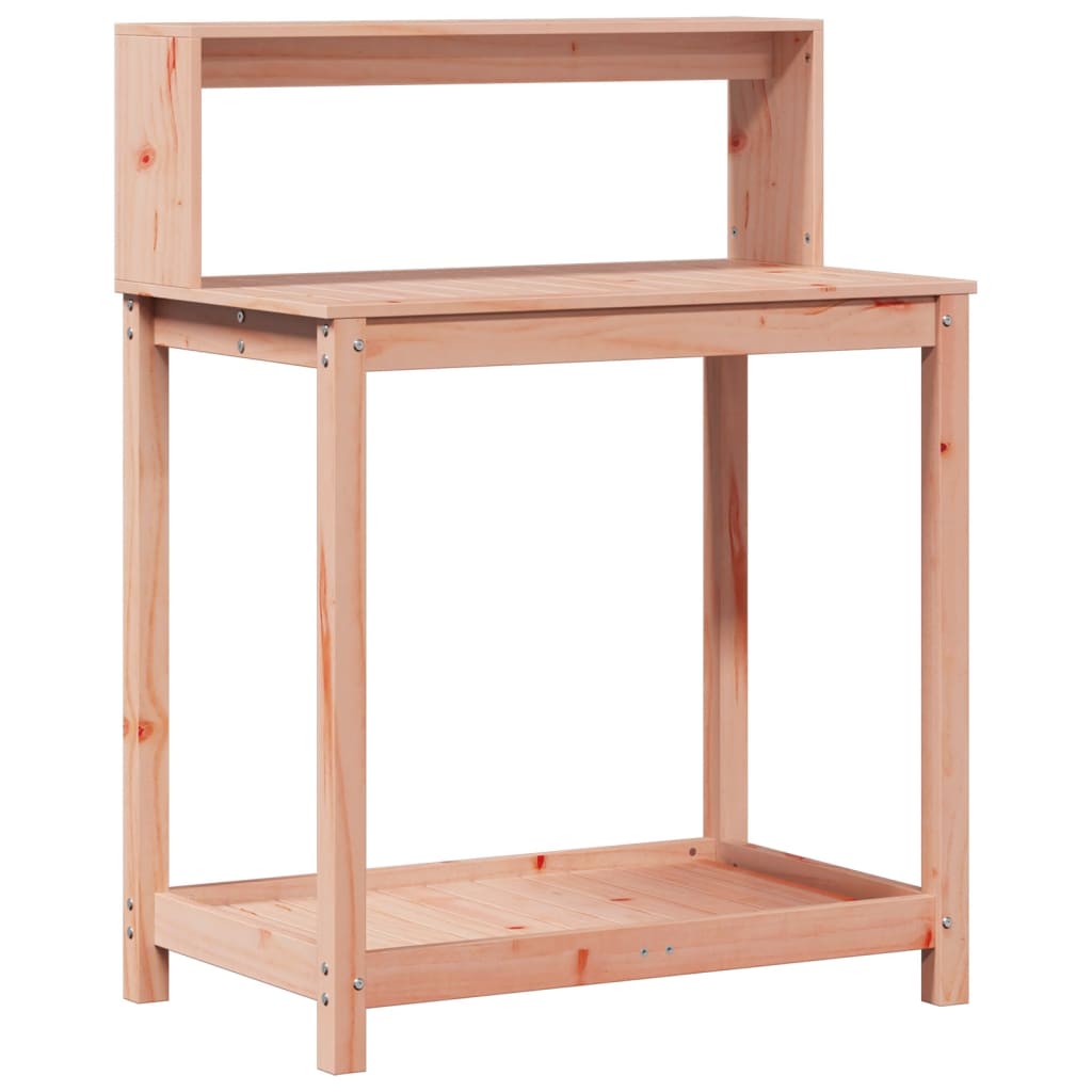 Tavolo Invaso con Ripiani 82,5x50x109,5 cm Massello Douglas | homemem39