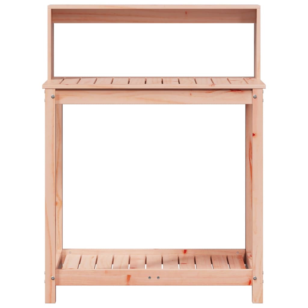 Tavolo Invaso con Ripiani 82,5x50x109,5 cm Massello Douglas | homemem39