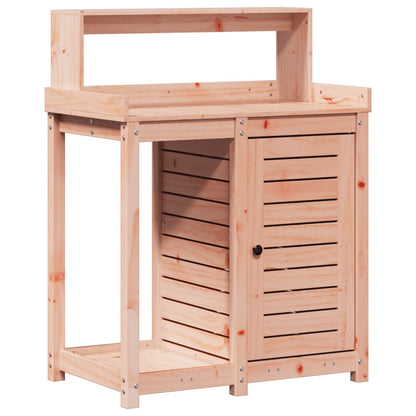 Tavolo Invaso con Ripiani 82,5x50x109,5 cm Massello Douglas | homemem39