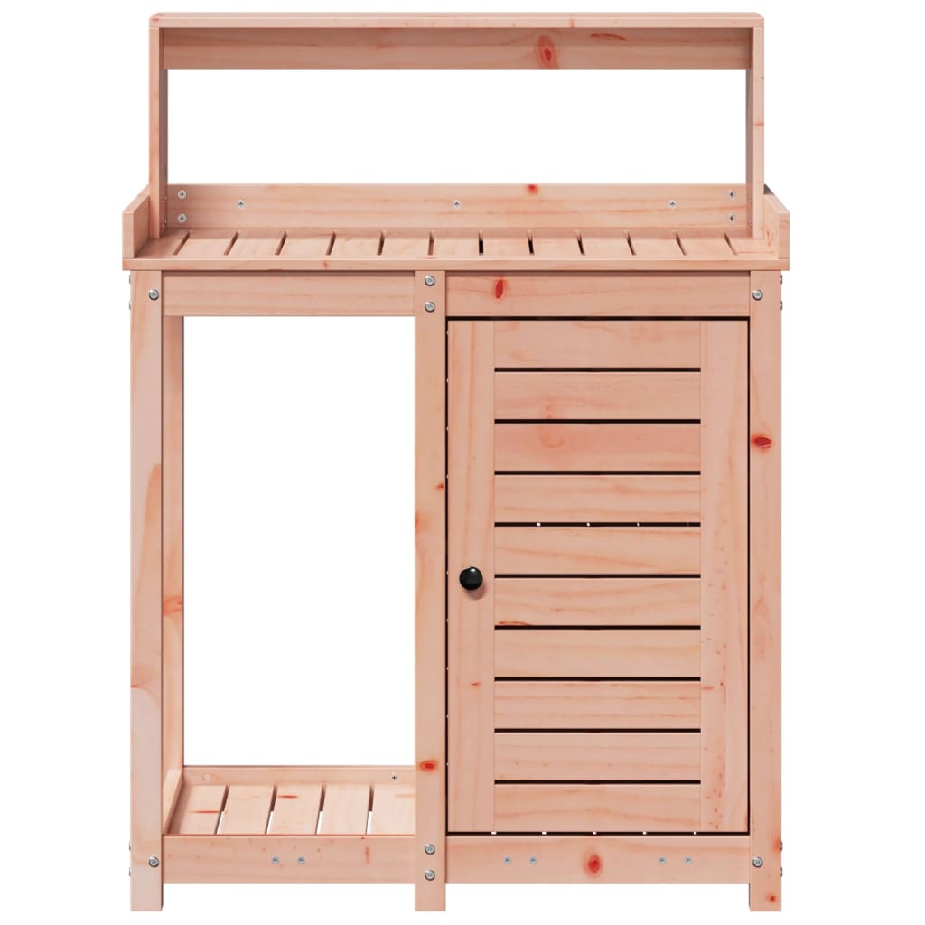 Tavolo Invaso con Ripiani 82,5x50x109,5 cm Massello Douglas | homemem39