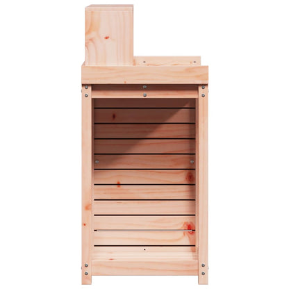 Tavolo Invaso con Ripiani 82,5x50x109,5 cm Massello Douglas | homemem39