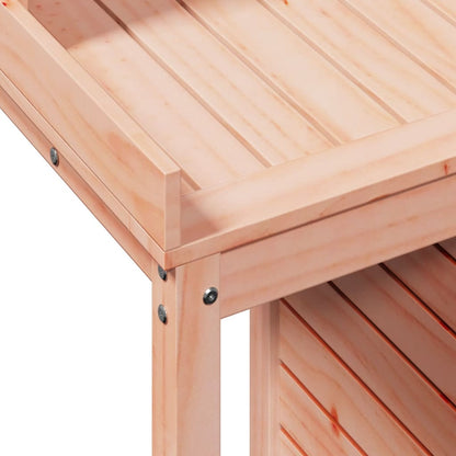 Tavolo Invaso con Ripiani 82,5x50x109,5 cm Massello Douglas | homemem39