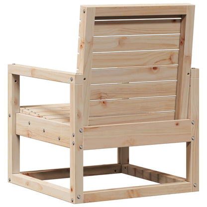 Set Salotto da Giardino 3 pz in Legno Massello di Pino | homemem39