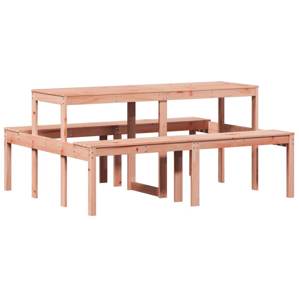 Tavolo da Picnic 160x134x75 cm in Legno Massello di Douglas