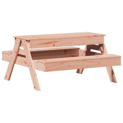 Picnic Table with Sandbox for Children in Solid Douglas Fir