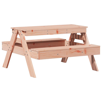 Tavolo da Picnic per Bambini 88x97x52 cm Legno Massello Douglas