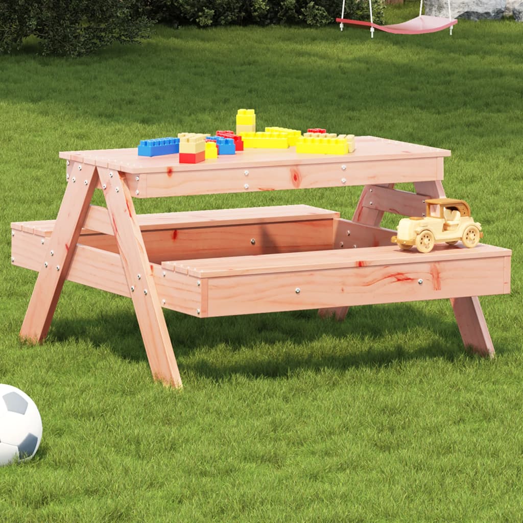 Picnic Table for Children 88x97x52 cm Solid Douglas Wood