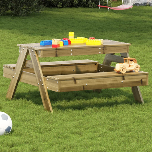 Picnic Table for Children 88x97x52 cm Impregnated Pine Wood