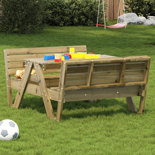 Picnic Table for Children 88x122x58 cm Impregnated Pine Wood
