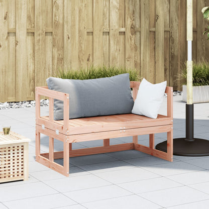 Panca Divano da Giardino Estensibile Legno Massello di Douglas | homemem39