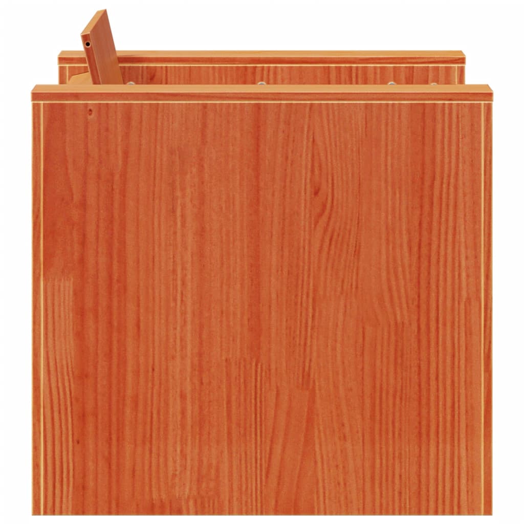 Divano da Giardino Marrone Cera 79x60x62 cm Legno Massello Pino | homemem39