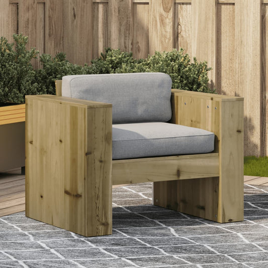 Divano da Giardino 79x60x62 cm in Legno Impregnato di Pino | homemem39