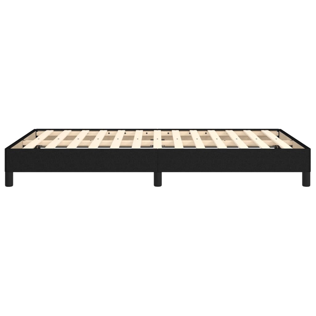 Giroletto senza Materasso Nero 120x190 cm in Tessuto - homemem39