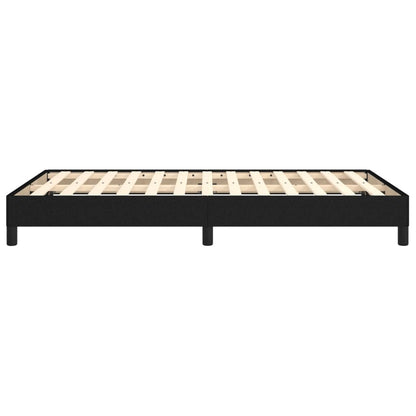 Giroletto senza Materasso Nero 120x190 cm in Tessuto - homemem39