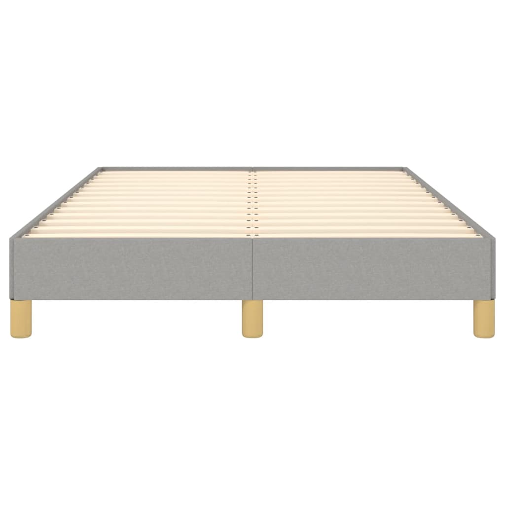 Giroletto senza Materasso Grigio Chiaro 120x190 cm in Tessuto - homemem39