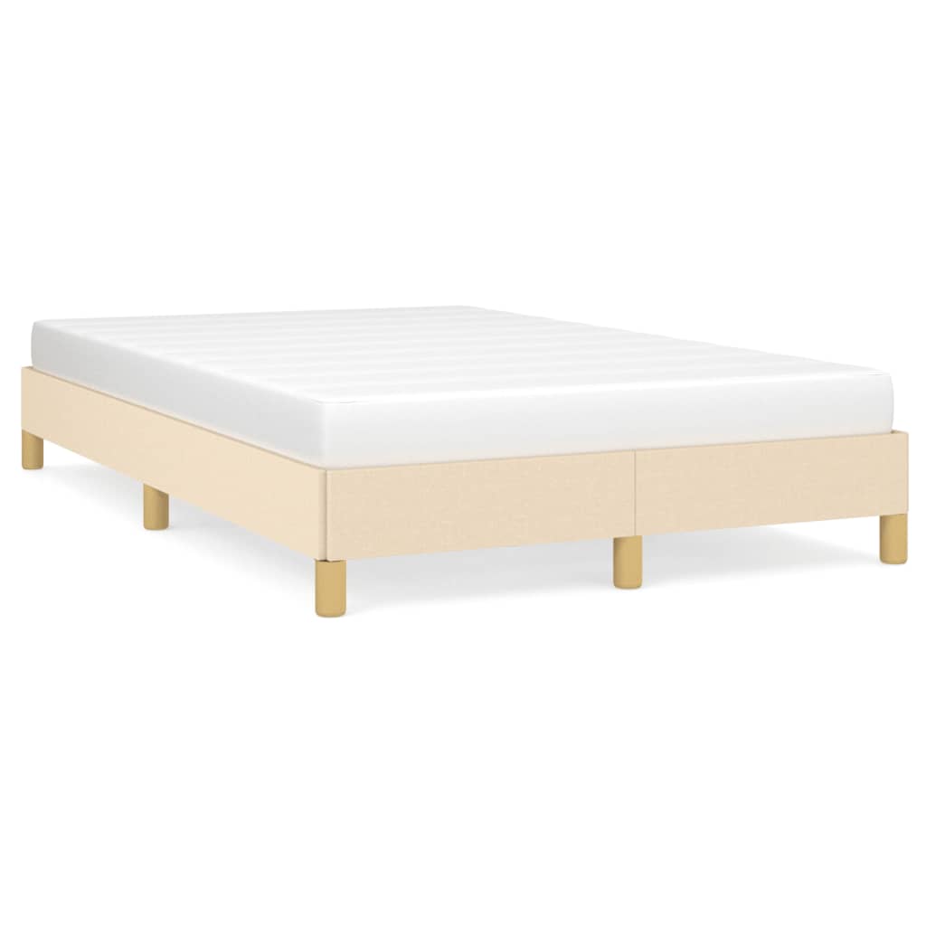 Giroletto senza Materasso Crema 120x190cm in Tessuto