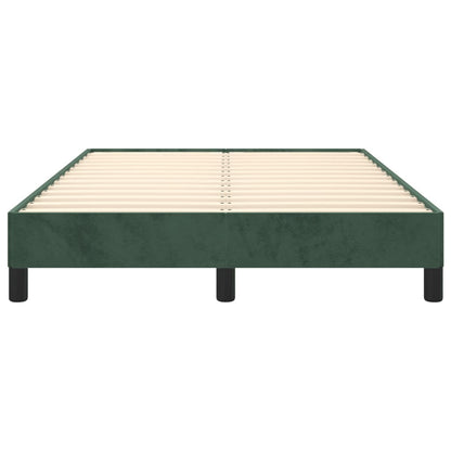 Giroletto senza Materasso Verde Scuro 120x190 cm Velluto - homemem39