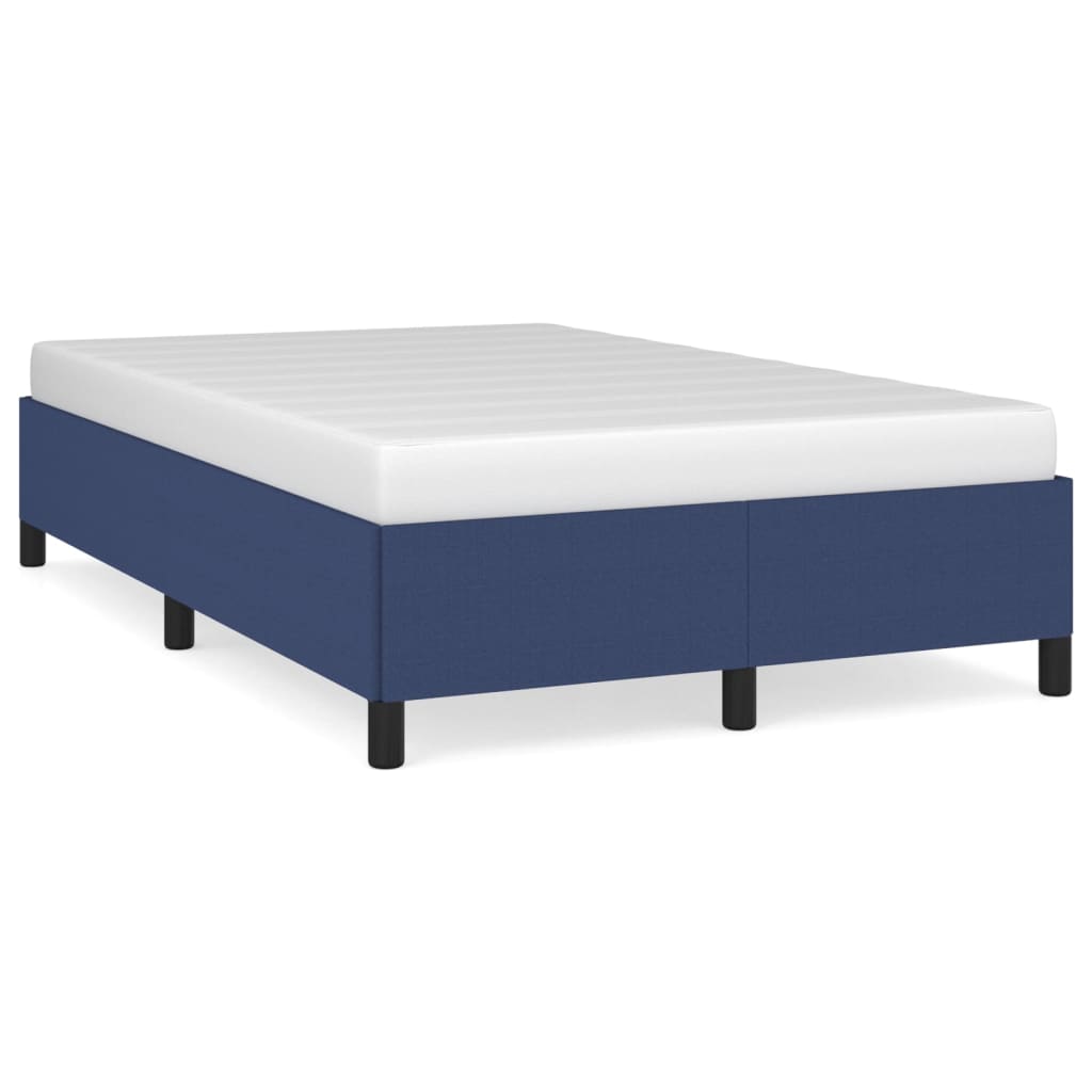Giroletto senza Materasso Blu 120x190 cm in Tessuto