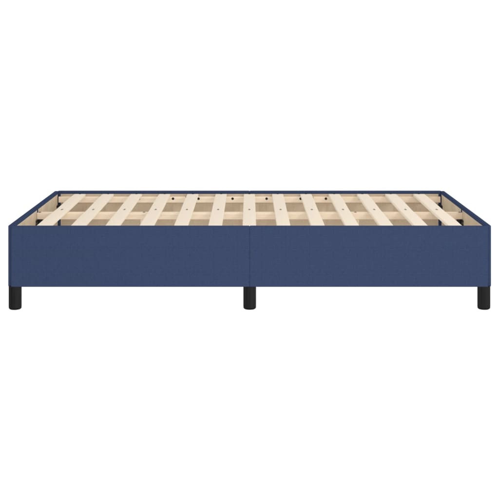 Giroletto senza Materasso Blu 120x190 cm in Tessuto