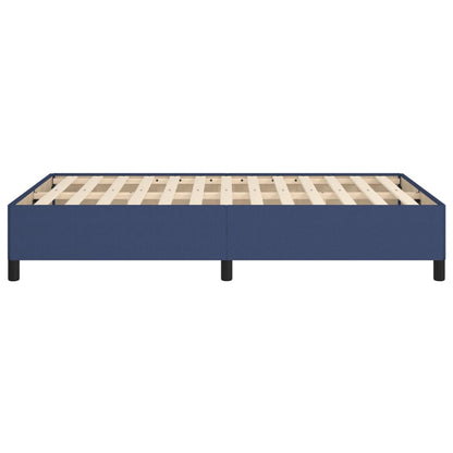 Giroletto senza Materasso Blu 120x190 cm in Tessuto