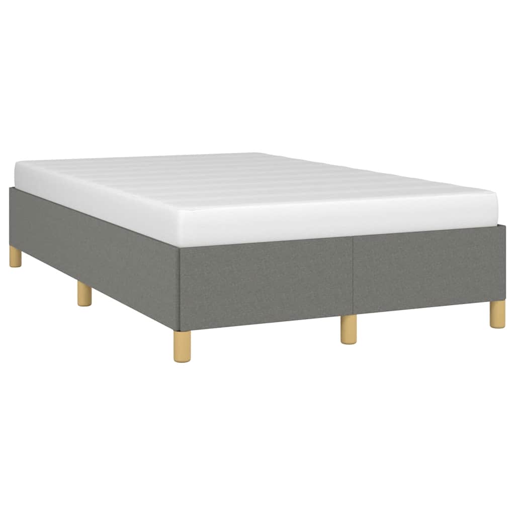 Giroletto senza Materasso Grigio Scuro 120x190 cm in Tessuto