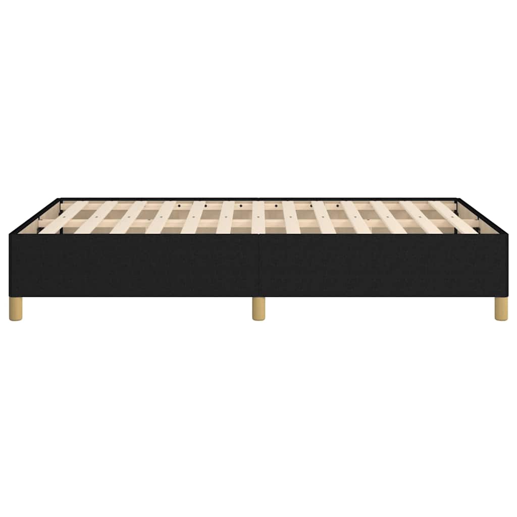 Giroletto senza Materasso Nero 120x190 cm in Tessuto | homemem39