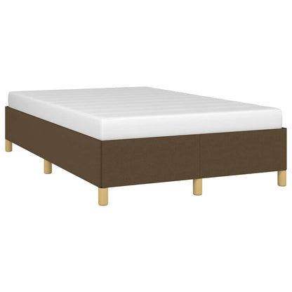 Giroletto senza Materasso Marrone Scuro 80x200 cm in Tessuto