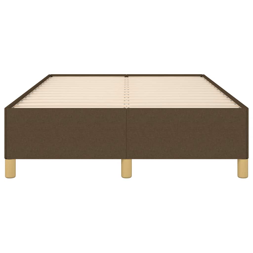 Giroletto senza Materasso Marrone Scuro 80x200 cm in Tessuto | homemem39