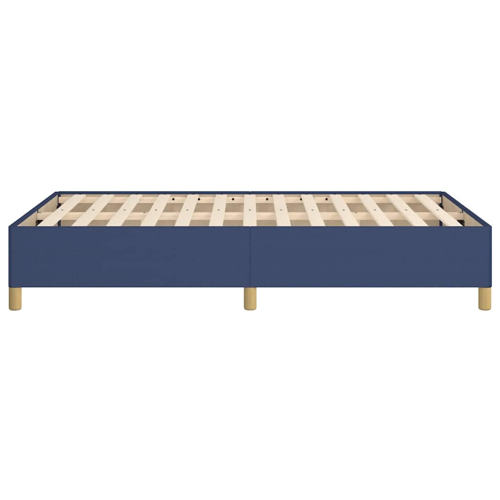 Giroletto senza Materasso Blu 120x190 cm in Tessuto