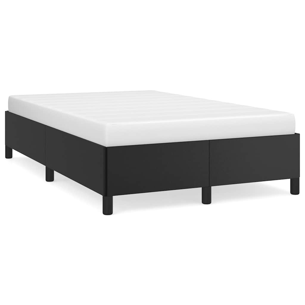 Giroletto senza Materasso Nero 120x190 cm Similpelle