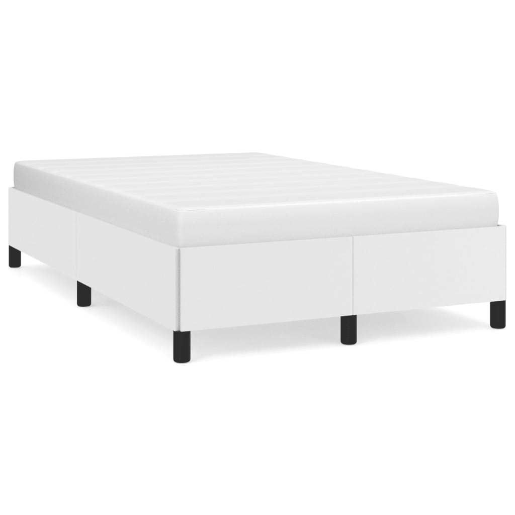 Giroletto senza Materasso Bianco 120x190 cm Similpelle | homemem39