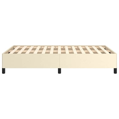 Giroletto senza Materasso Crema 120x190 cm Similpelle | homemem39