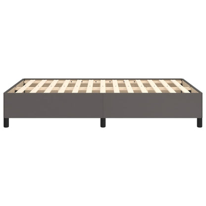 Giroletto senza Materasso Grigio 120x190 cm Similpelle | homemem39