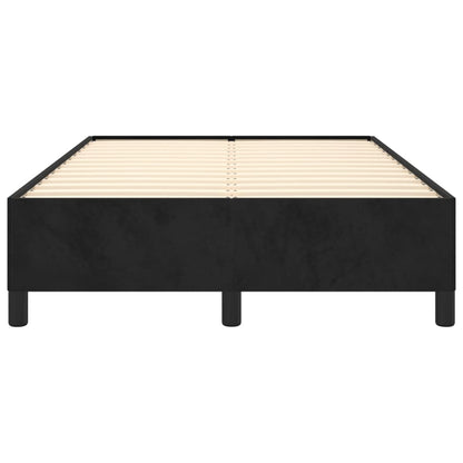 Giroletto senza Materasso Nero 120x190 cm Velluto | homemem39